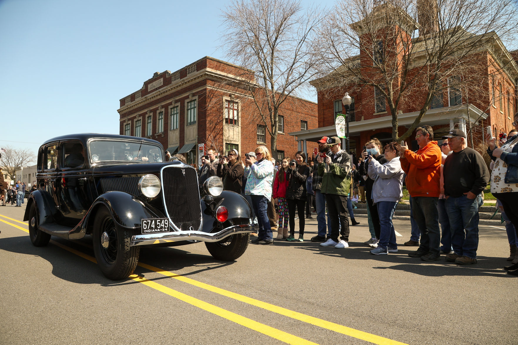 The car John Dillinger used to escape from Crown Point returns to Crown Point.